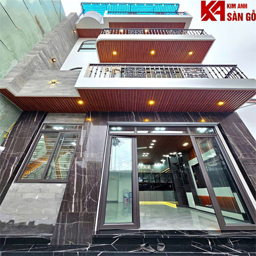 Tấm Ốp Tường Lam 4 Sóng Cao GR-PM041